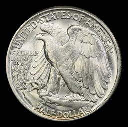 1944-p Walking Liberty Half Dollar Near Top Pop! 50c ms67+ SEGS