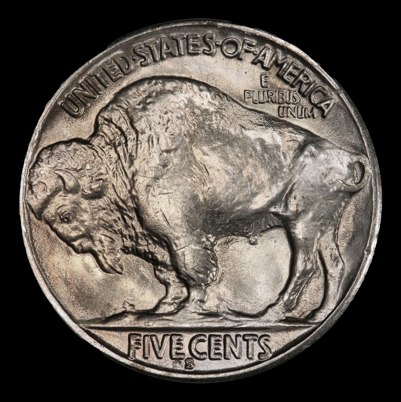 1936-s Buffalo Nickel Near Top Pop 5c ms66+ SEGS