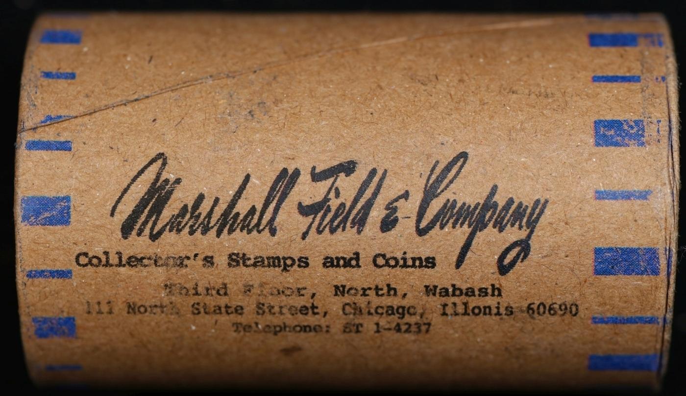 CCA- MARSHALL FIELDS RARE UNC BLUE Lvl 20 Coin Morgan Roll