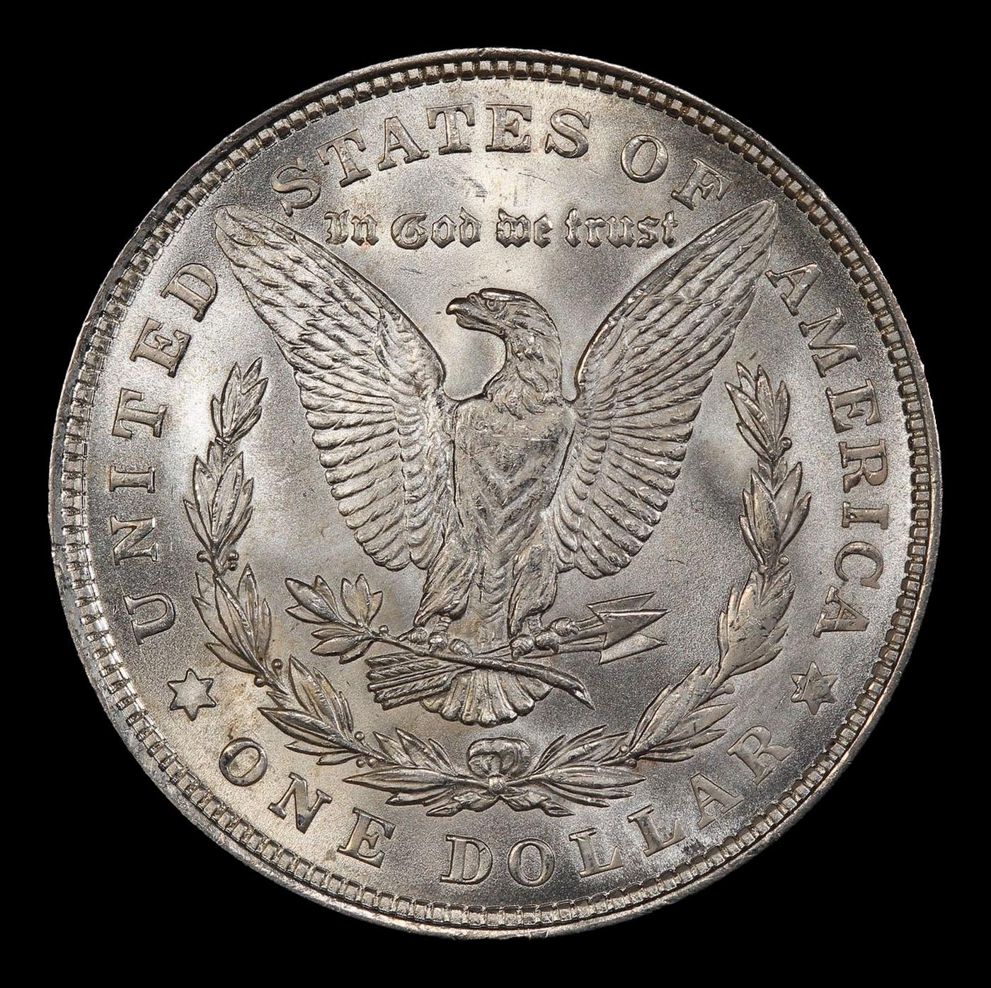1921-p Morgan Dollar Near Top Pop! $1 ms66+ SEGS