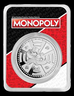2024 Mr. Monopoly 1oz .999 Silver Round Samoa Round