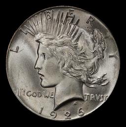 1926-p Peace Dollar Near Top Pop $1 ms66+ SEGS