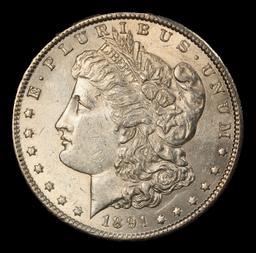 1891-s Morgan Dollar $1 Grades ms62