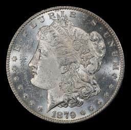 1879-s Rev '78 Top 100 Morgan Dollar Near Top Pop $1 ms65+ SEGS