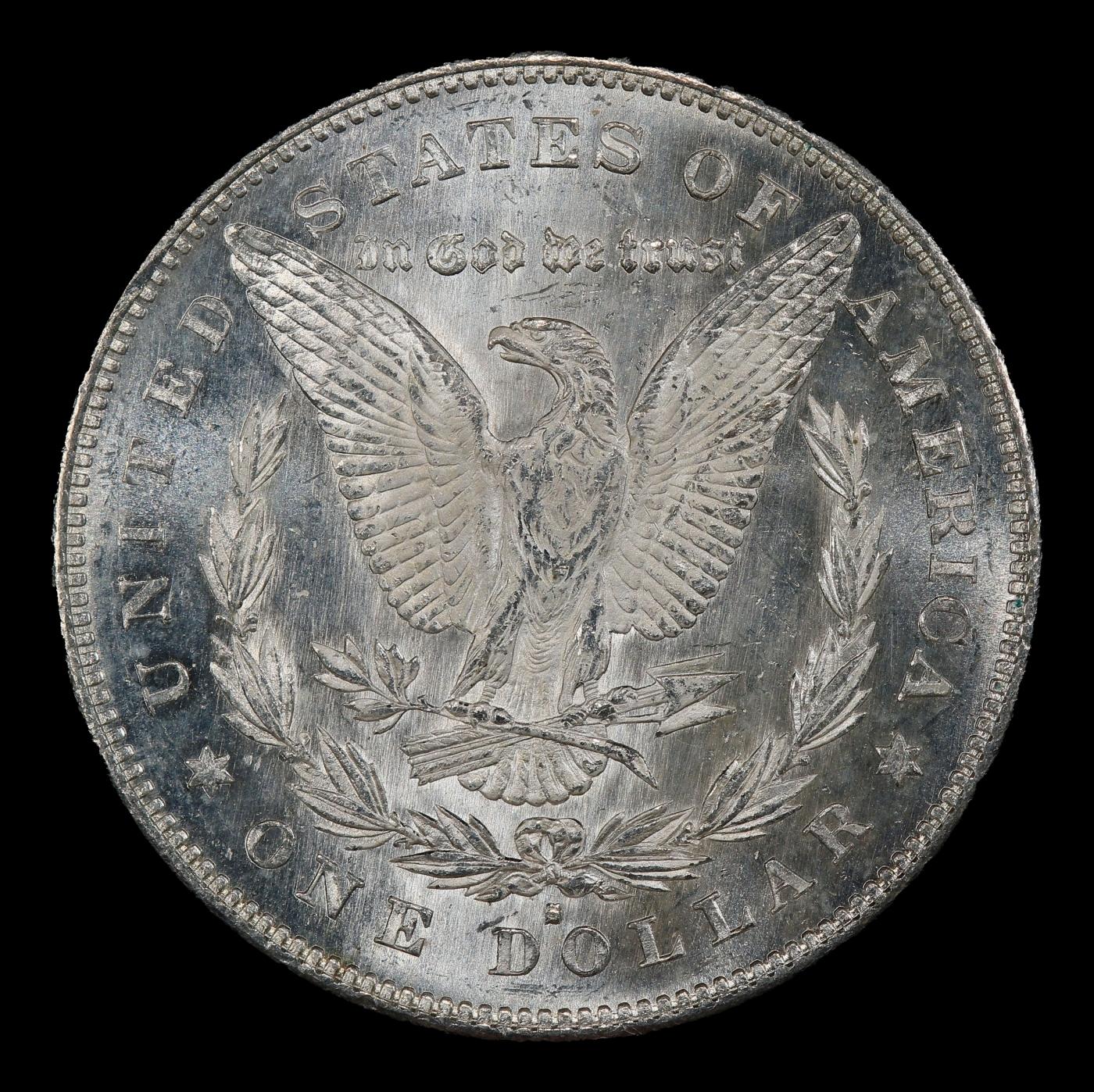 1879-s Rev '78 Top 100 Morgan Dollar Near Top Pop $1 ms65+ SEGS