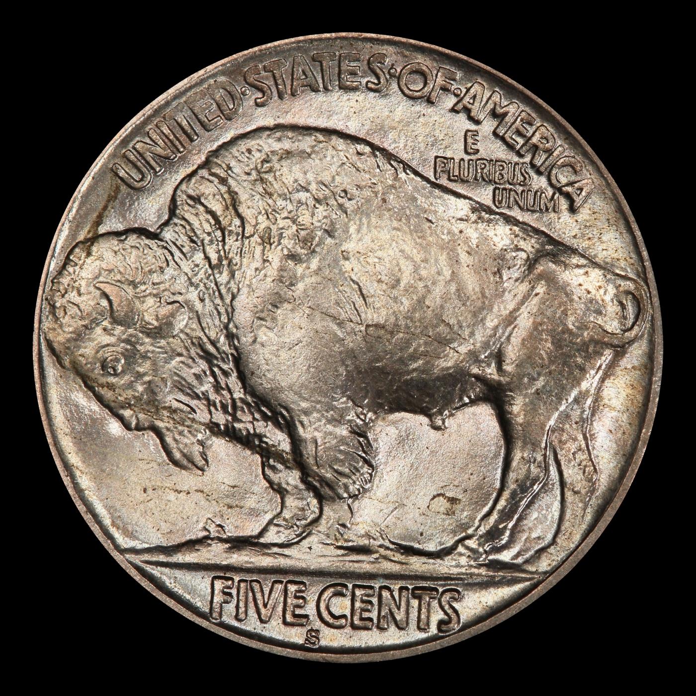 1913-s Ty II Buffalo Nickel 5c ms66 SEGS