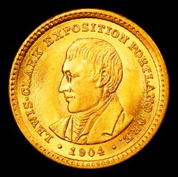 1904 Lewis & Clark Gold Commem Dollar TOP POP! 1 ms68 SEGS