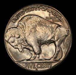 1937-s Buffalo Nickel 5c Grades ms66