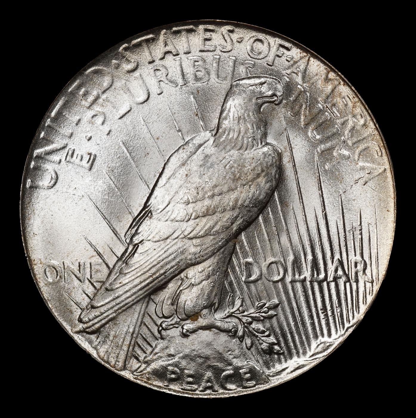 1926-p Peace Dollar $1 Grades ms65