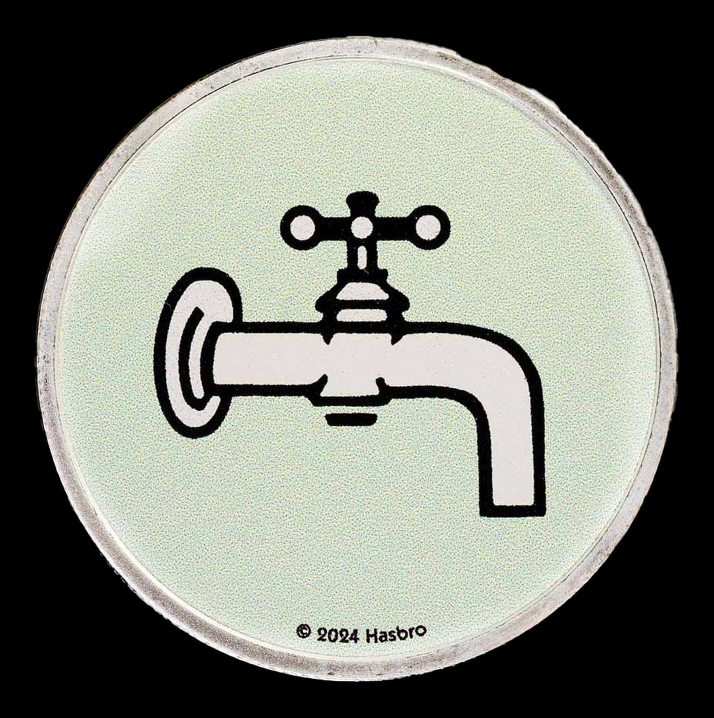 2024 Water Works Monopoly 1oz .999 Silver Round Colorized Samoa Round