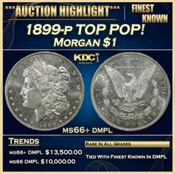 1899-p Morgan Dollar TOP POP! $1 ms66+ dmpl SEGS