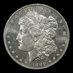 1899-p Morgan Dollar TOP POP! $1 ms66+ dmpl SEGS