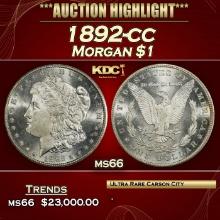 1892-cc Morgan Dollar $1 ms66 SEGS