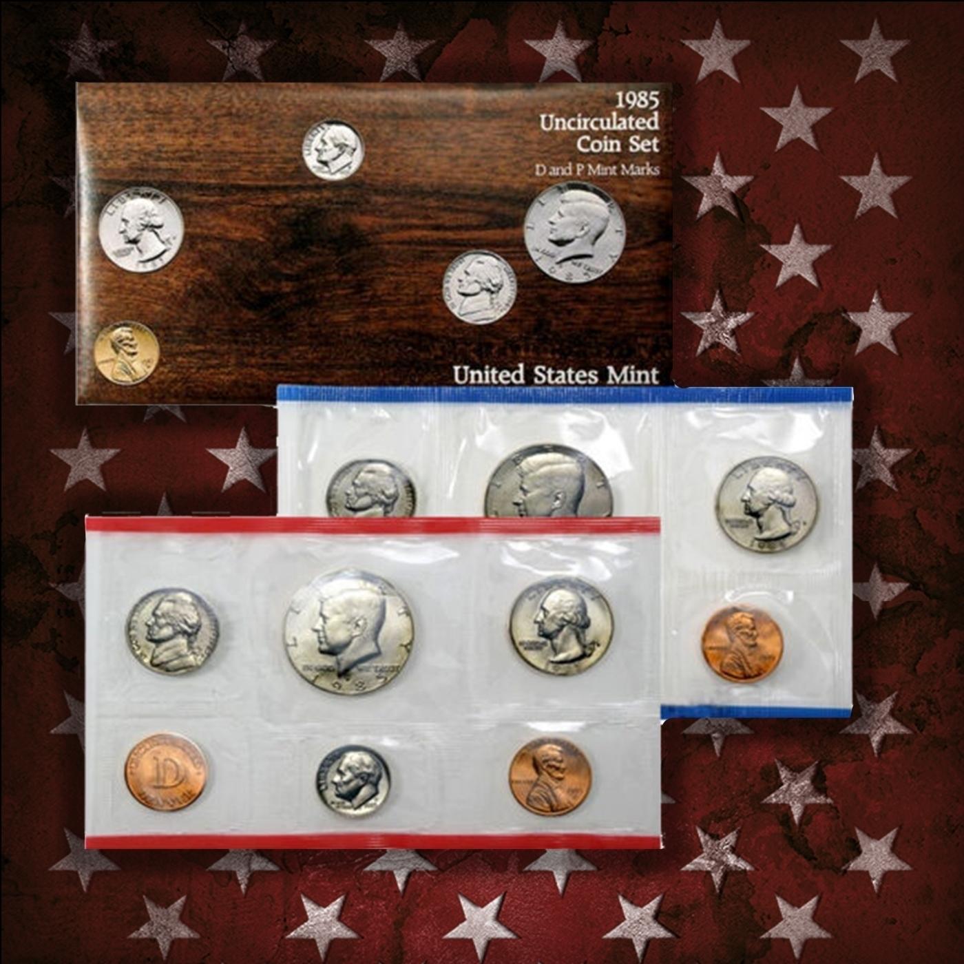 1968-1998 30 Years Mint Set Run - 315 Coins, 29 Complete Sets