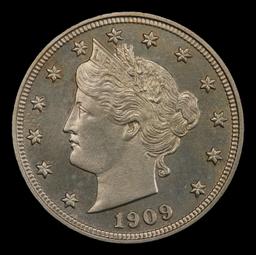 1909 Proof Liberty Nickel Near Top Pop! 5c pr67+ SEGS