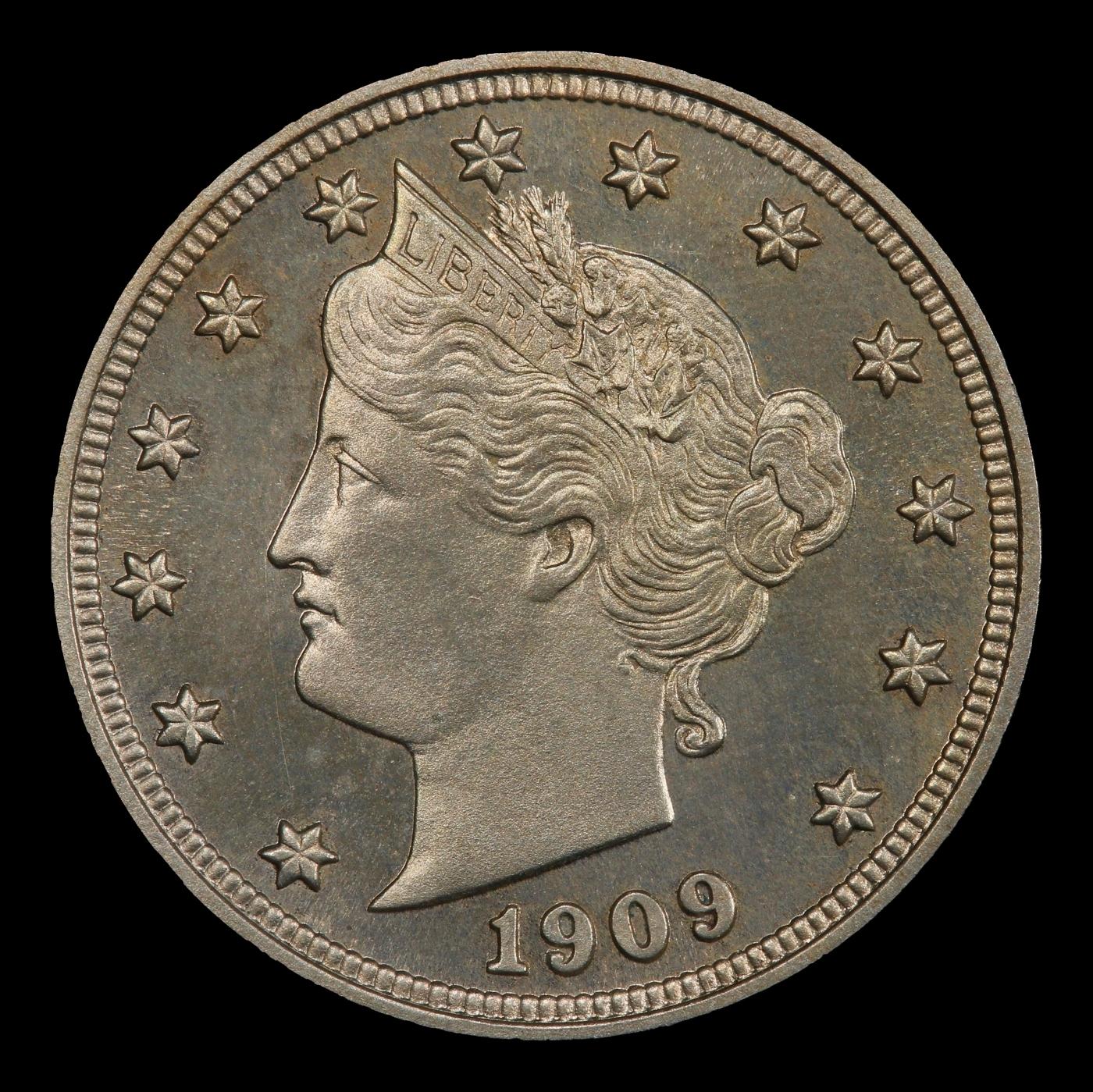 1909 Proof Liberty Nickel Near Top Pop! 5c pr67+ SEGS