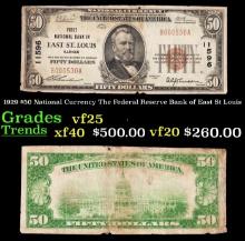1918 $5 National Currency Grades xf Cleveland