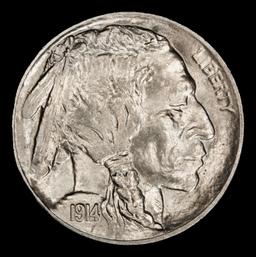 1914-d Buffalo Nickel 5c ms65 SEGS