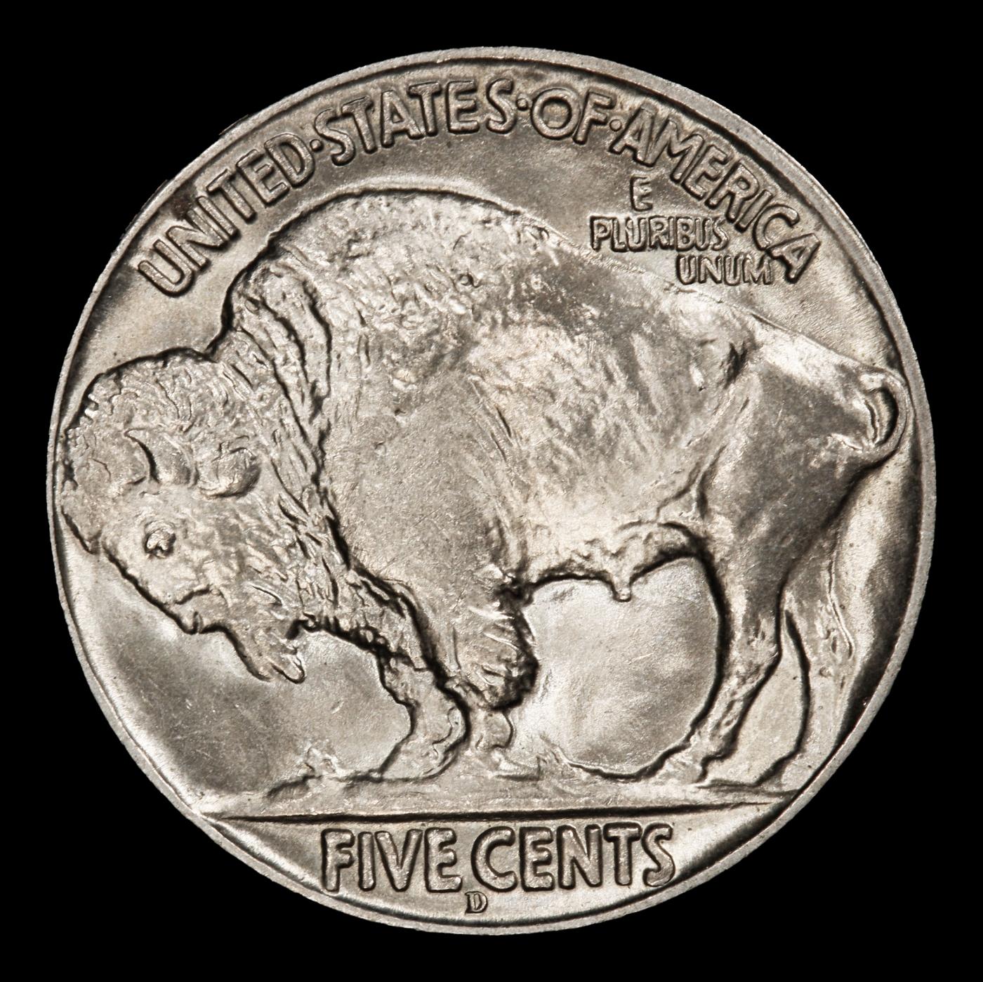 1914-d Buffalo Nickel 5c ms65 SEGS