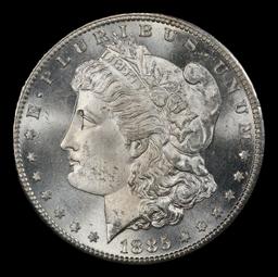1885-s Morgan Dollar $1 ms65+ SEGS