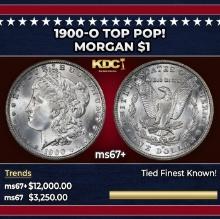 1900-o Morgan Dollar TOP POP! $1 ms67+ SEGS