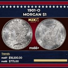 1901-o Morgan Dollar $1 ms66+ SEGS