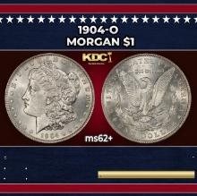 1904-o Morgan Dollar $1 Grades ms62+