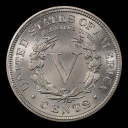 1899 Liberty Nickel TOP POP! 5c ms67+ SEGS