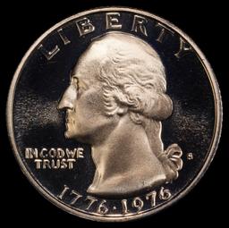 1776-1976-s Proof Washington Quarter 25c pr70 dcam SEGS