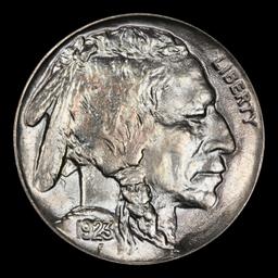 1923-p Buffalo Nickel 5c Grades ms65