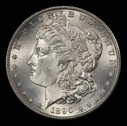 1890-s Morgan Dollar $1 ms65+ SEGS
