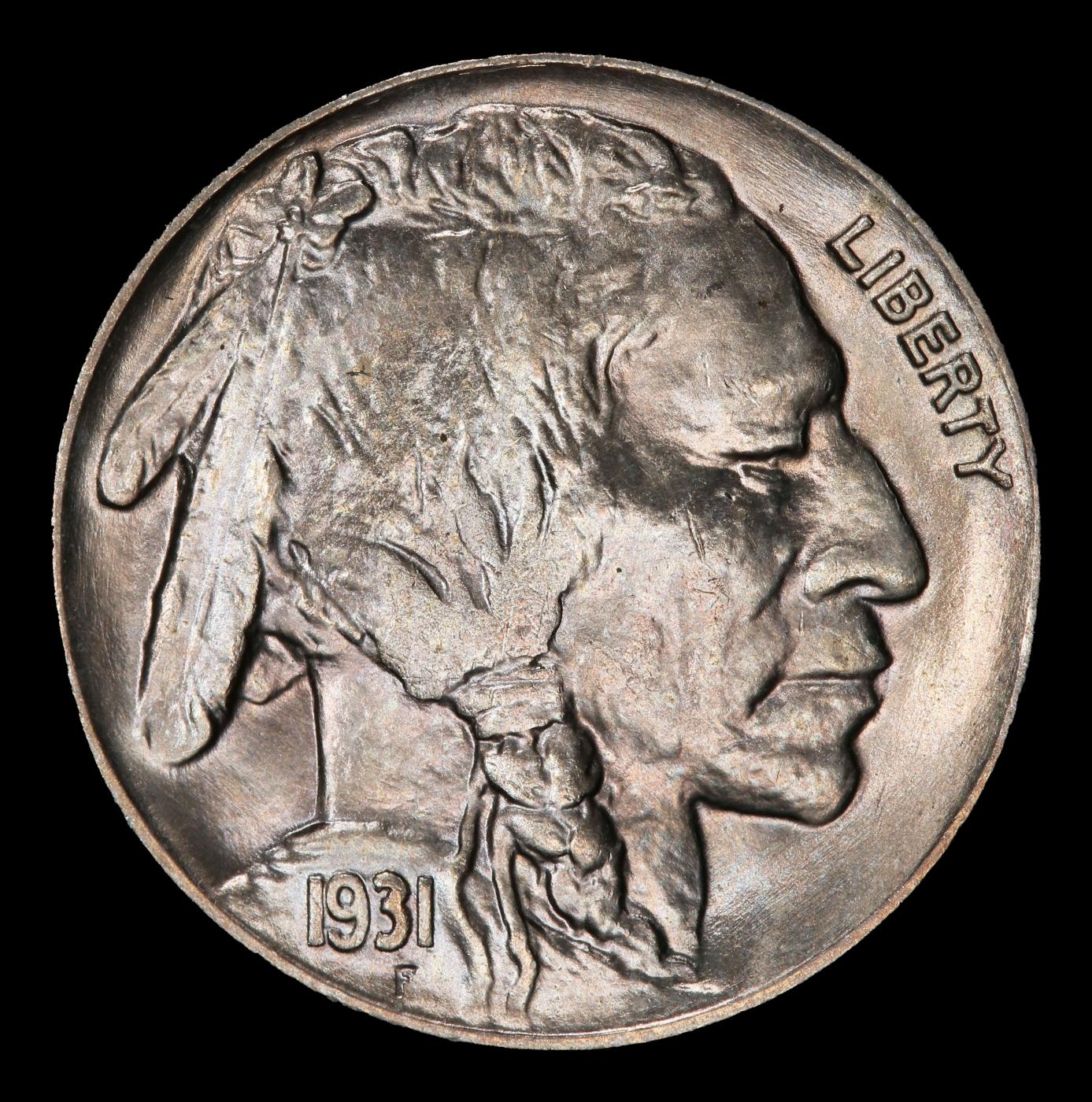1931-s Buffalo Nickel 5c Grades ms66