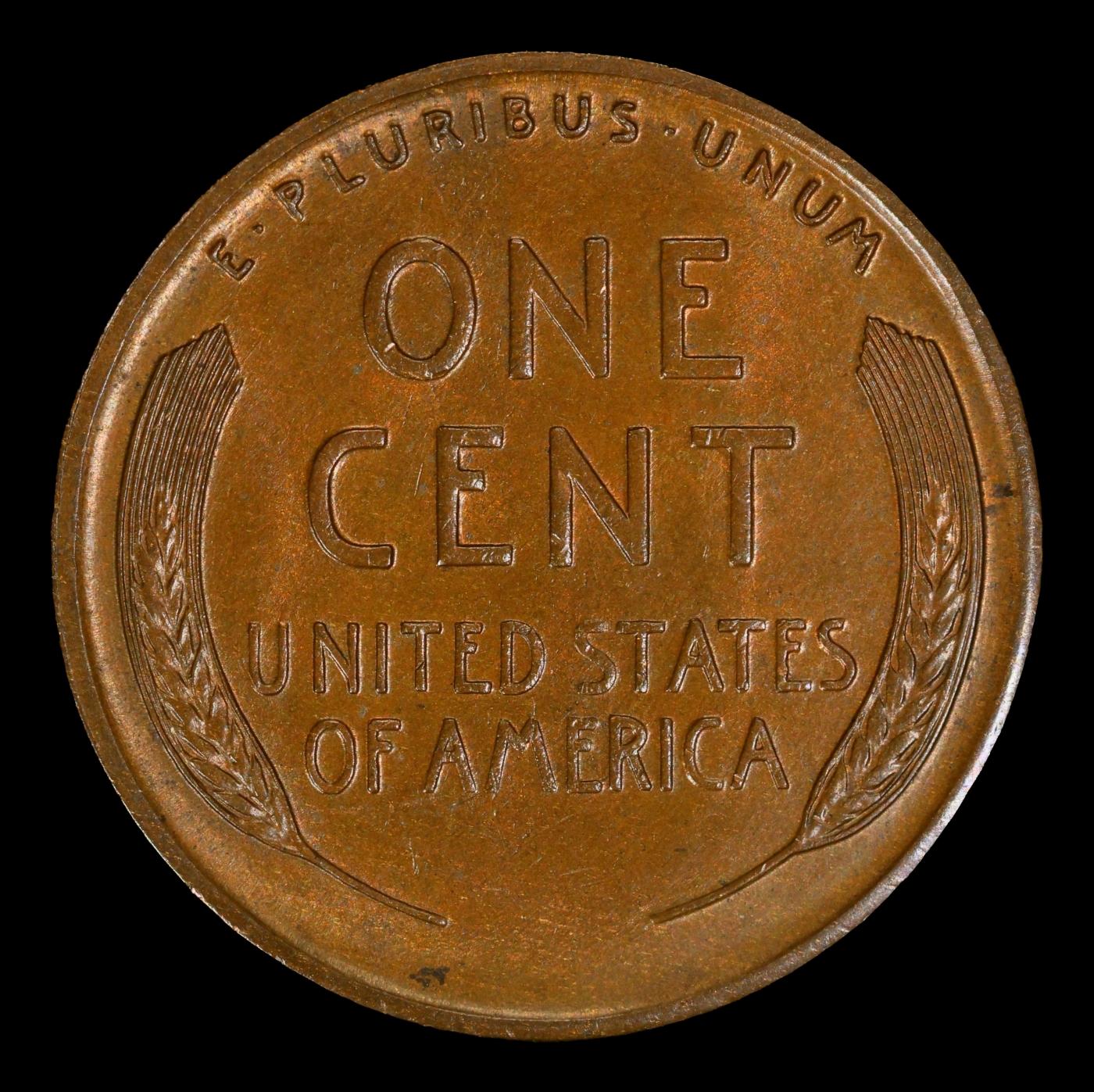 1924-s Lincoln Cent 1c ms65+ BN SEGS