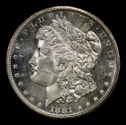 1881-s Morgan Dollar $1 ms65+ dmpl SEGS