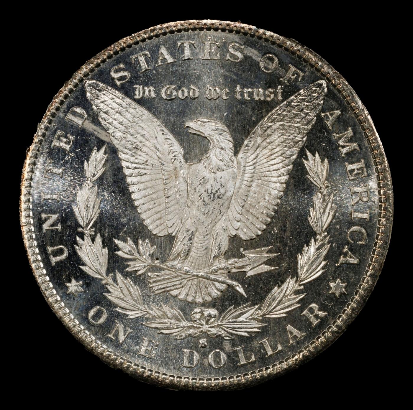 1881-s Morgan Dollar $1 ms65+ dmpl SEGS
