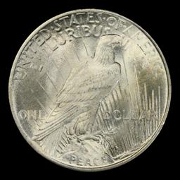 1925-p Peace Dollar Near Top Pop! $1 ms67+ SEGS
