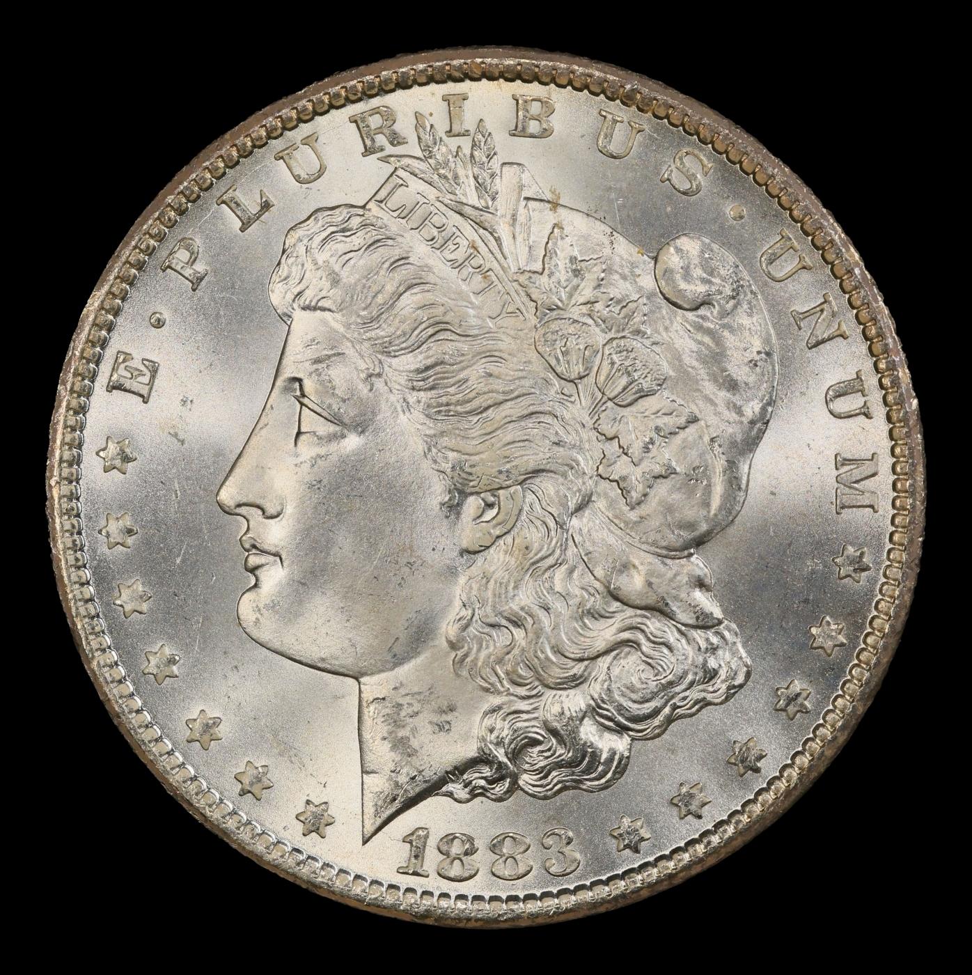 1883-cc Morgan Dollar Near Top Pop $1 ms67+ SEGS