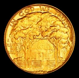 1922 Grant w/Star Gold Commem Dollar Near Top Pop! 1 ms67+ SEGS