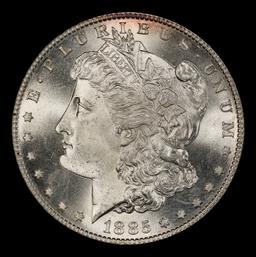1885-s Morgan Dollar Near Top Pop! $1 ms66+ SEGS