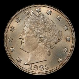 1883 n/c Liberty Nickel TOP POP! 5c ms67+ SEGS
