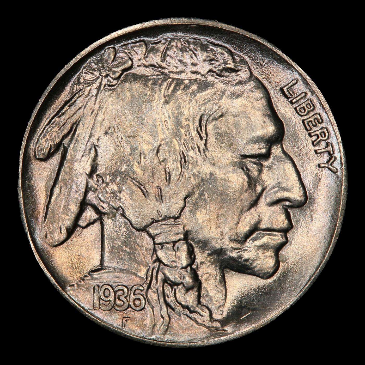 1936-s Buffalo Nickel Near Top Pop 5c ms67 SEGS