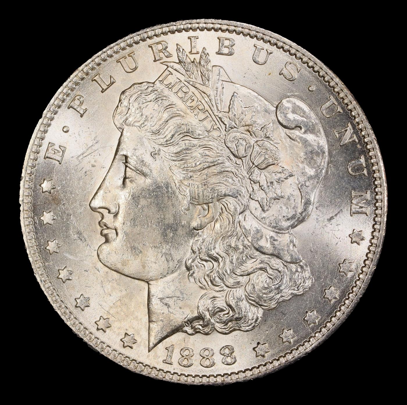 1888-s Morgan Dollar $1 ms64+ SEGS