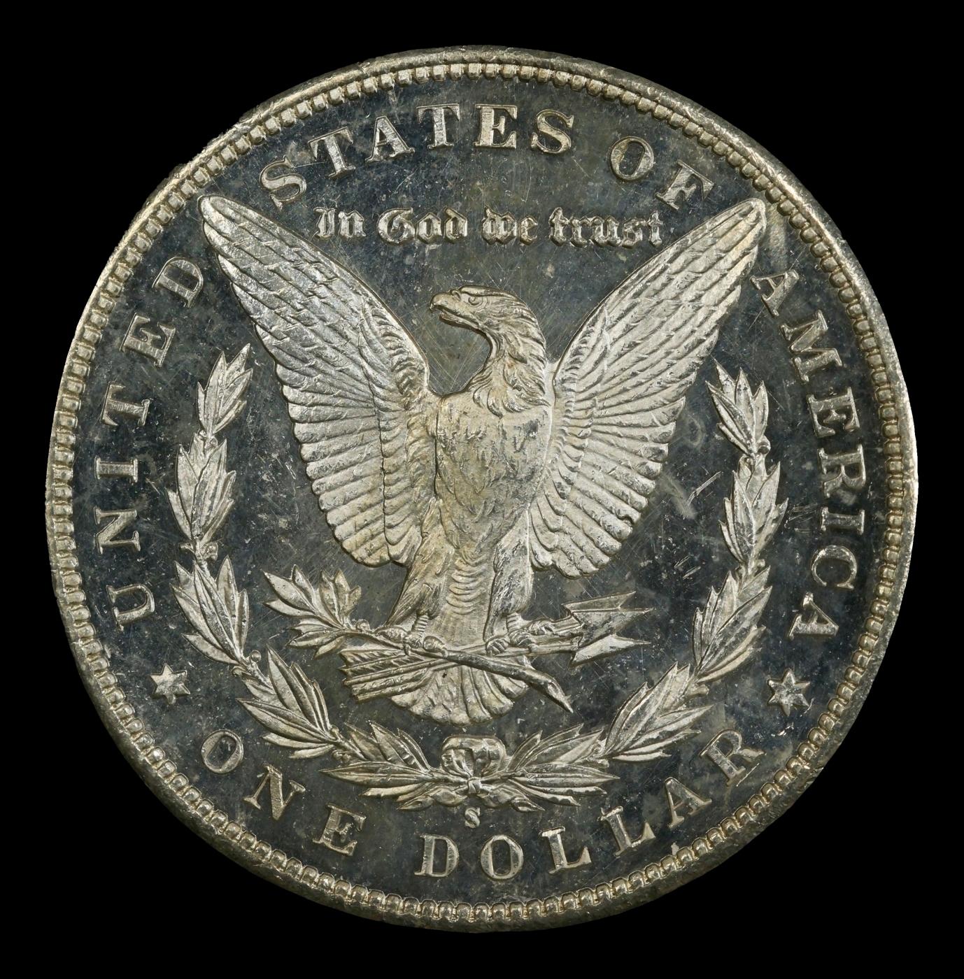 1897-s Morgan Dollar $1 ms66+ PL SEGS