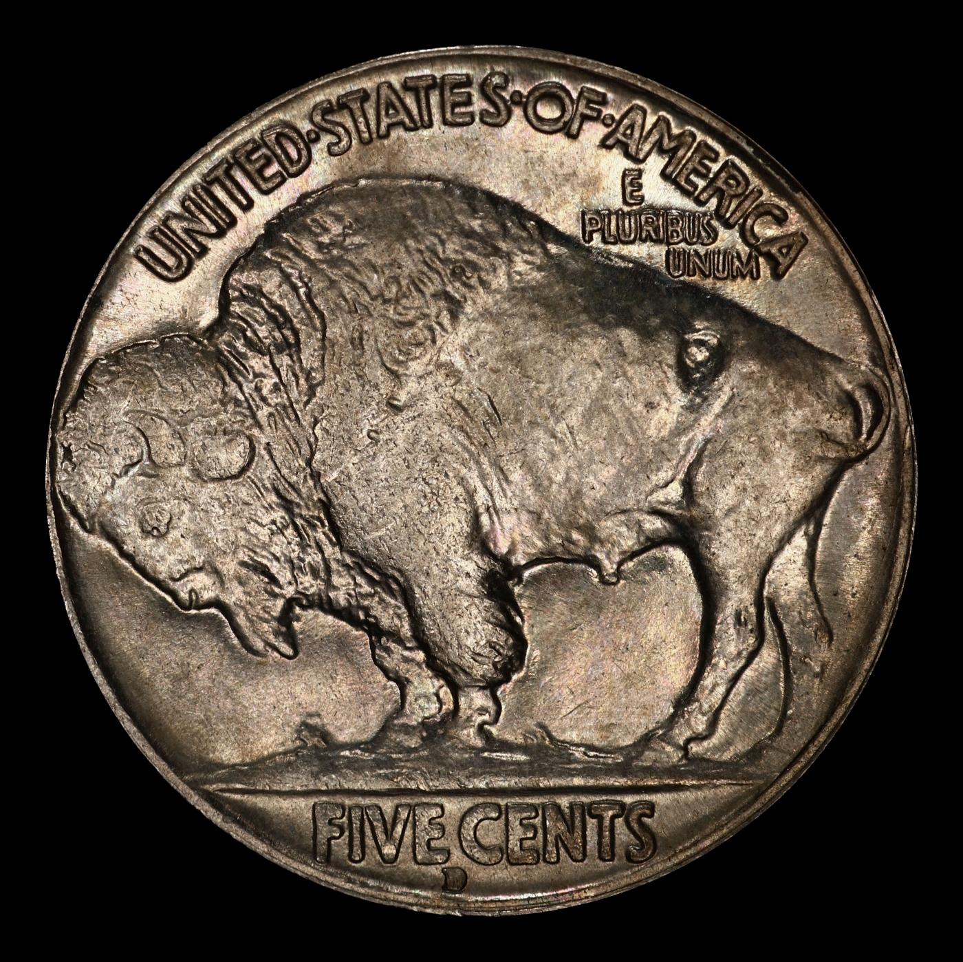 1929-d Buffalo Nickel 5c ms65 SEGS