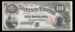 1880 $10 United States Note "Jackass Note" Grades vf++ FR-79