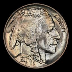 1917-p Buffalo Nickel Near Top Pop! 5c ms67+ SEGS