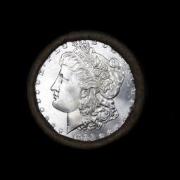Full solid date 1886-p Uncirculated Morgan silver dollar roll, 20 coins