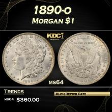 1890-o Morgan Dollar $1 Grades ms64