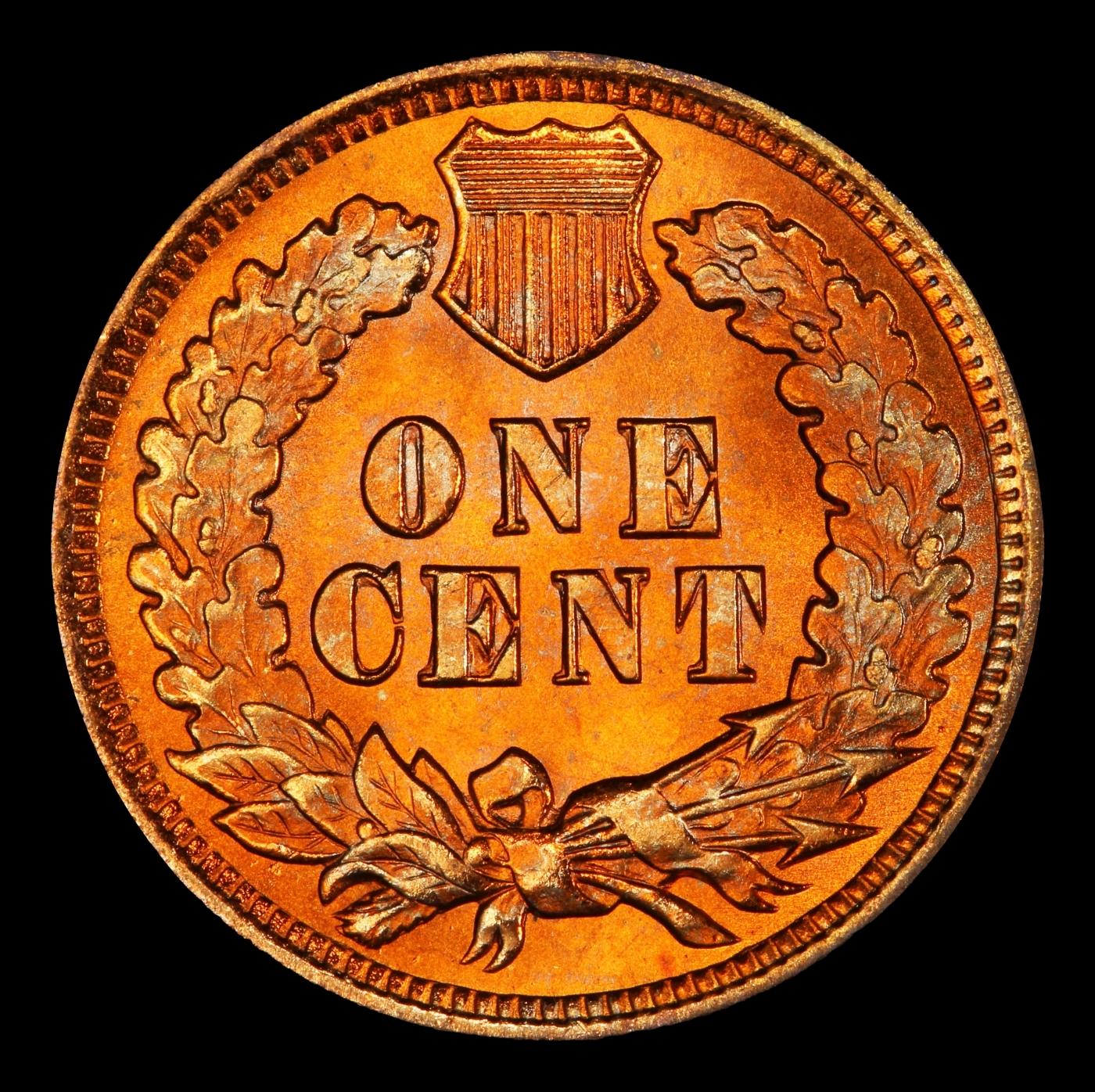 1905 Indian Cent TOP POP! 1c ms67 rd SEGS