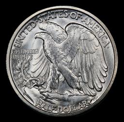1944-s Walking Liberty Half Dollar 50c Grades ms65